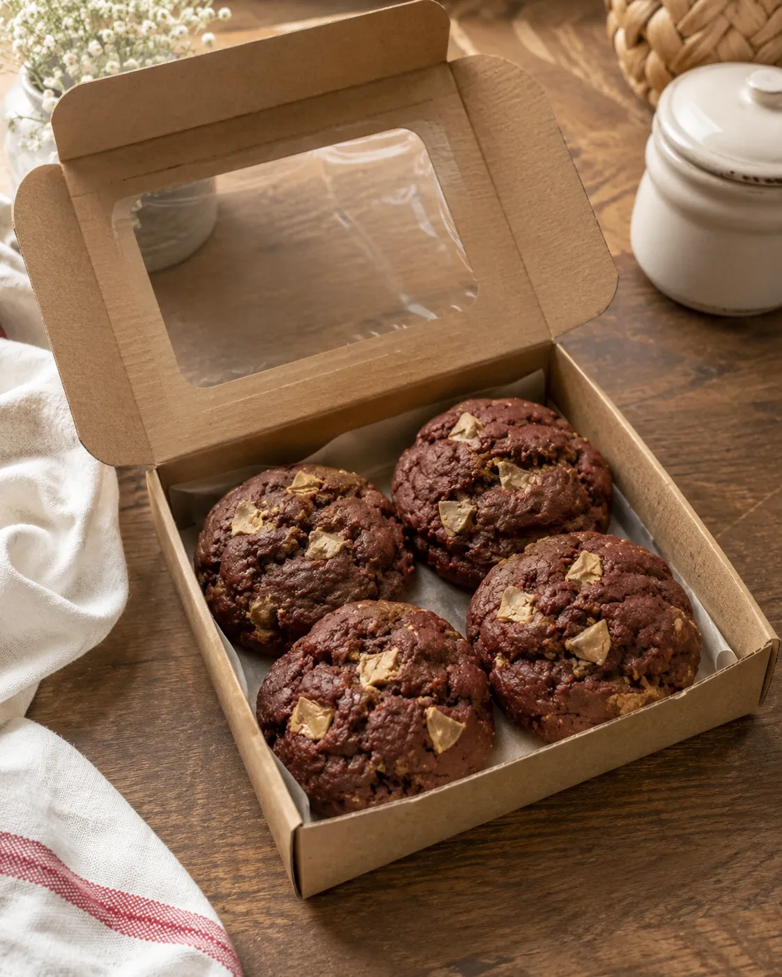 Levain Cookie Red Velvet