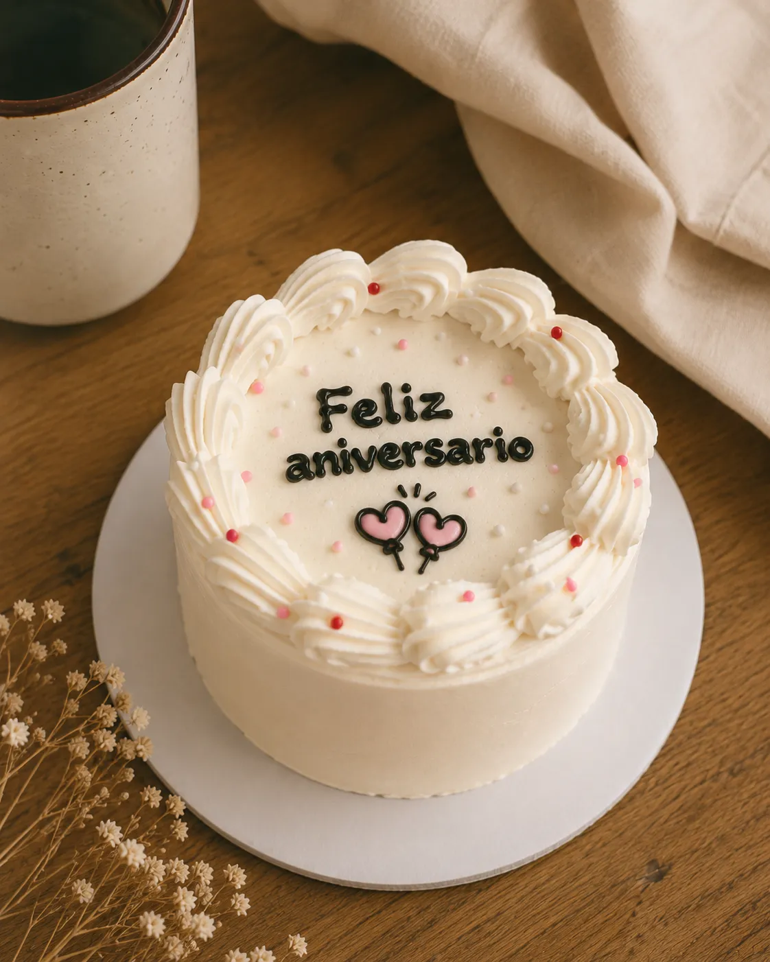 Mini Cake Decorada